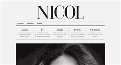 Desktop Screenshot of nicolraidman.com